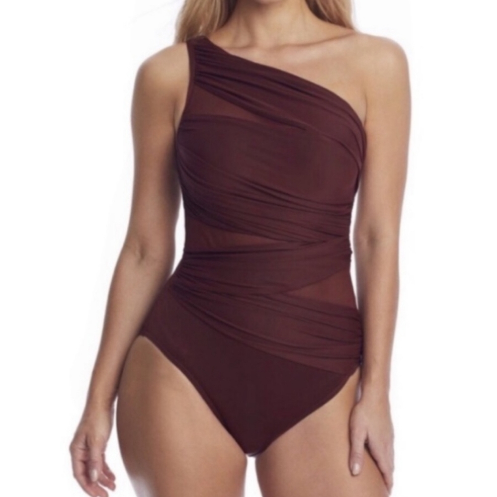 One Shoulder Miraclesuit - sz 12
